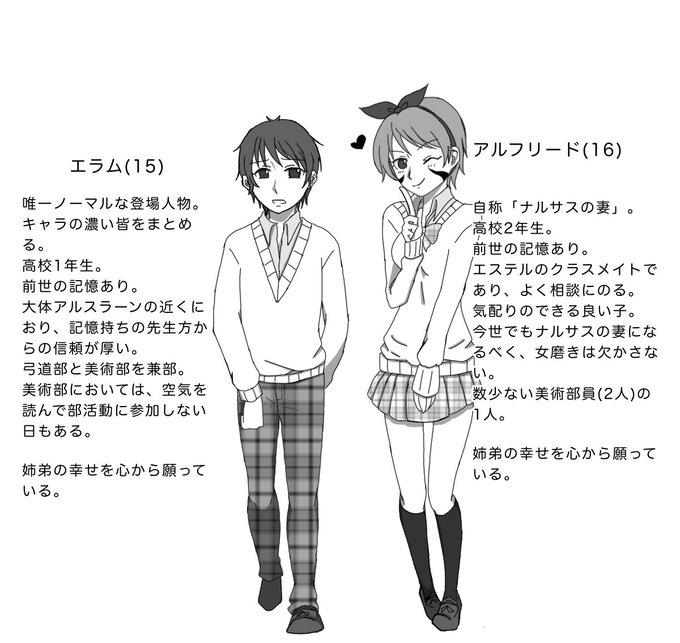 アル戦学パロ②※アルエス姉弟設定※年齢差無視※それぞれの設定は(仮)※雰囲気を楽しんで欲しい※ていうか注意事項多い#アル アル戦学パロ②※アルエス姉弟設定※年齢差無視※それぞれの設定は(仮)※雰囲気を楽しんで欲しい※ていうか注意事項多い#アル