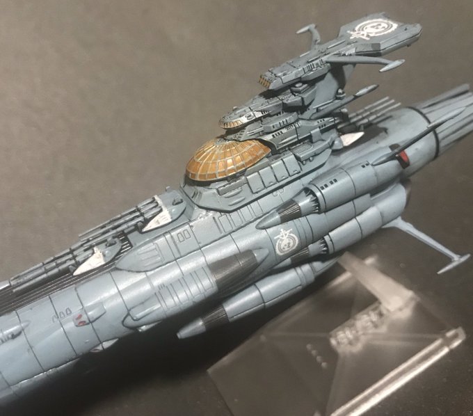 メカコレアクエリアスに忘れてたデカールを貼りました。 #yamato2202 メカコレアクエリアスに忘れてたデカールを貼りました。 #yamato2202