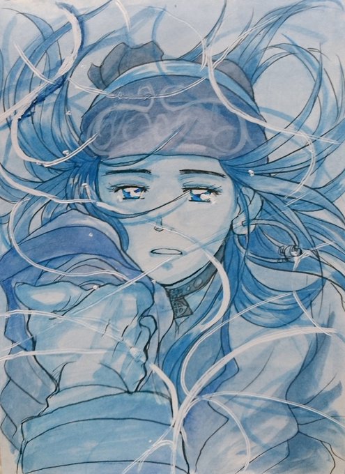 孤独の海#ゴールデンカムイ #金カム#杉リパ 孤独の海#ゴールデンカムイ #金カム#杉リパ