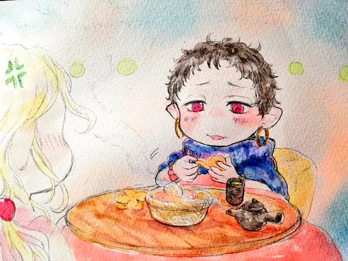 「今朝食べたみかんが酸っぱかったから 今日は休みだよ」#ハクミコ 「今朝食べたみかんが酸っぱかったから 今日は休みだよ」#ハクミコ
