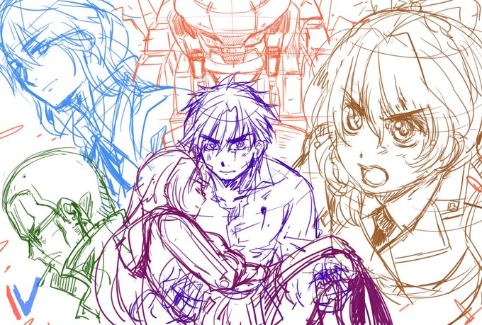 レナードサビーナカスパーのうぇーい描くはずだったのが真面目極まりない絵になった…だって山田タマルさんのCD届いたんだよ! レナードサビーナカスパーのうぇーい描くはずだったのが真面目極まりない絵になった…だって山田タマルさんのCD届いたんだよ!
