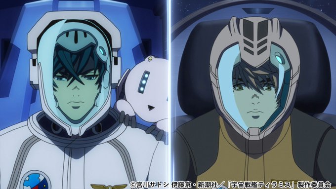『宇宙戦艦ティラミスⅡ』放送開始!#11「DURANDAL RISER/PLUG-IN KERUKEIONⅡ」真剣な表情 『宇宙戦艦ティラミスⅡ』放送開始!#11「DURANDAL RISER/PLUG-IN KERUKEIONⅡ」真剣な表情