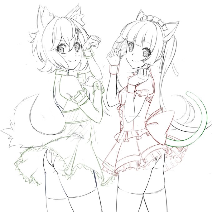 毎日お絵かき432日目 ラフ終わり( ˘ω˘ )#シンフォギア 毎日お絵かき432日目 ラフ終わり( ˘ω˘ )#シンフォギア