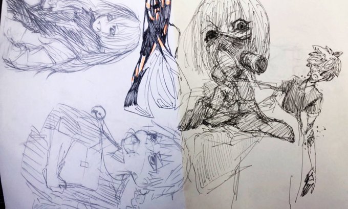 #らくがき #ぼくらの死亡日記#宝石の国#一発描き#リムル昨日の授業中の落書き #らくがき #ぼくらの死亡日記#宝石の国#一発描き#リムル昨日の授業中の落書き