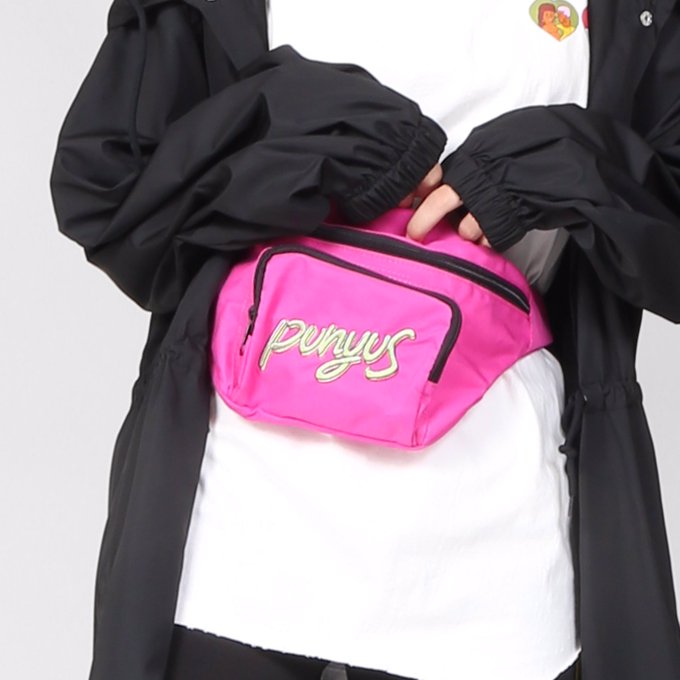 💜おすすめバッグ💜🏁ロゴウエストポーチ🎨color:yellow/pink/black📐size:freeネオンカラーが 💜おすすめバッグ💜🏁ロゴウエストポーチ🎨color:yellow/pink/black📐size:freeネオンカラーが