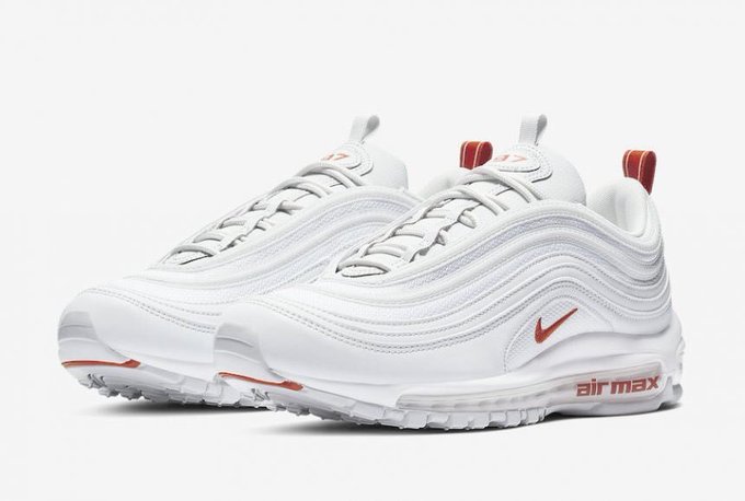 BV1985-002 ナイキエアマックス97ホワイトチームオレンジ/NIKE AIR MAX 97 WHITE TEAM BV1985-002 ナイキエアマックス97ホワイトチームオレンジ/NIKE AIR MAX 97 WHITE TEAM