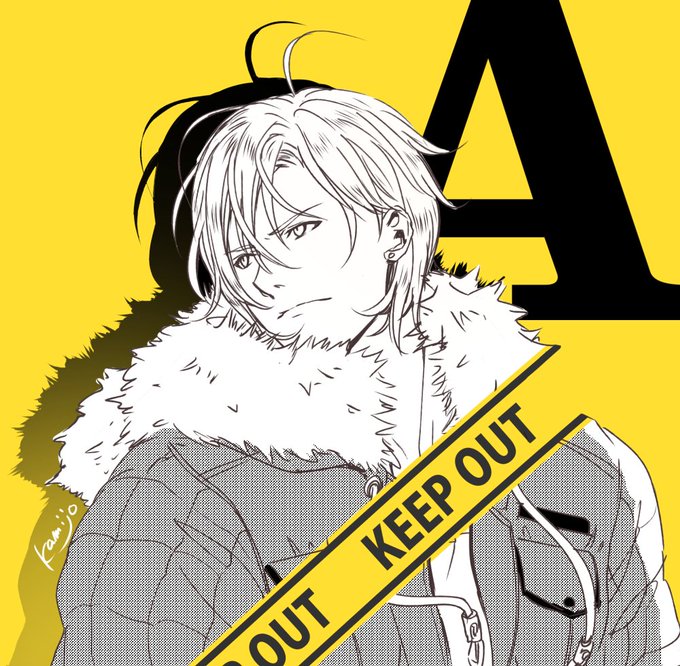 「BANANAFISH」のアッシュを描きました!CDジャケット風にしてみましたよ。 #BANANAFISH #バナナ 「BANANAFISH」のアッシュを描きました!CDジャケット風にしてみましたよ。 #BANANAFISH #バナナ