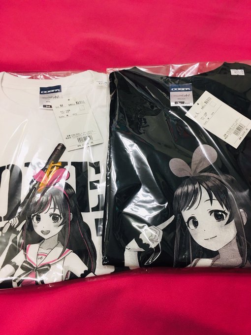 【1F雑貨】はい、どうもー!キズナアイです!ということで本日バーチャルYoutuber「キズナアイ」のTシャツ二種類入荷 【1F雑貨】はい、どうもー!キズナアイです!ということで本日バーチャルYoutuber「キズナアイ」のTシャツ二種類入荷