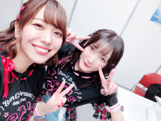 バンドリ6th、ポピパちゃん2ショットシリーズ✌️💓 バンドリ6th、ポピパちゃん2ショットシリーズ✌️💓