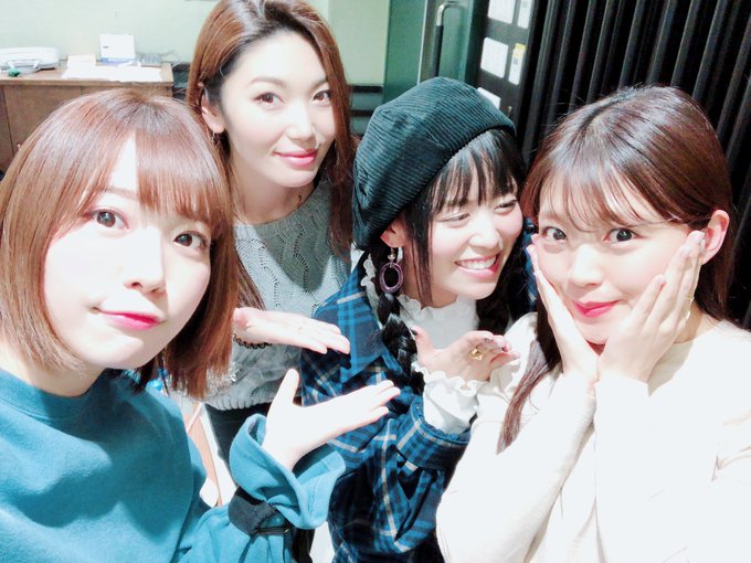 #ゆうがたパラダイスありがとうございました!😆💓みもりん、あいあい、Raychellさんとバンドリについてたくさん話せて #ゆうがたパラダイスありがとうございました!😆💓みもりん、あいあい、Raychellさんとバンドリについてたくさん話せて