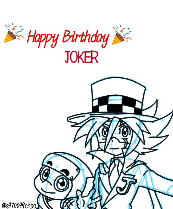 Happy Birthday🎊怪盗ジョーカー~!!!#怪盗ジョーカー生誕祭2018 Happy Birthday🎊怪盗ジョーカー~!!!#怪盗ジョーカー生誕祭2018