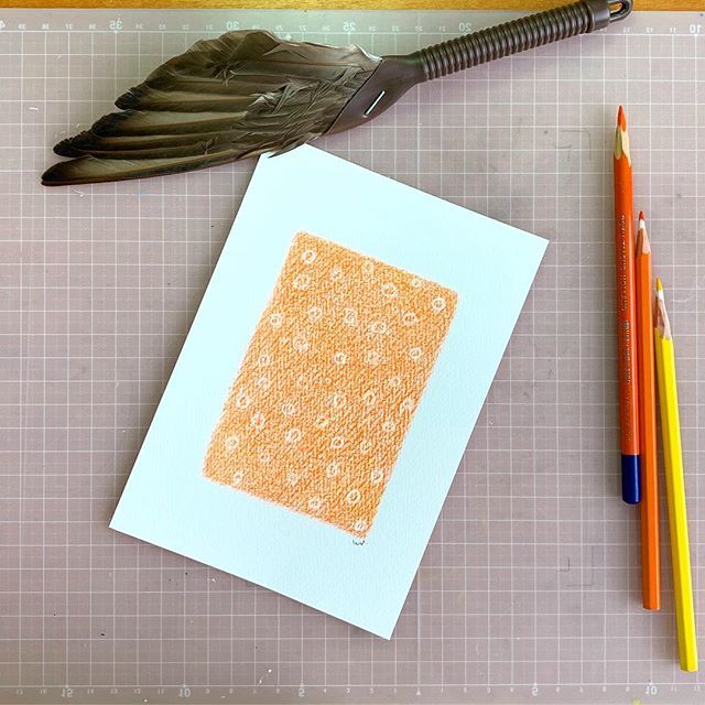 あったかいろ。#drawing #colorpencil #dermatograph #orange あったかいろ。#drawing #colorpencil #dermatograph #orange