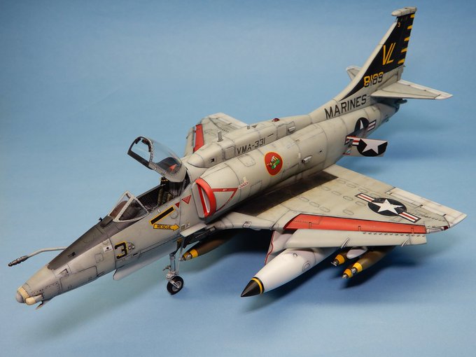 #今年作ったものその1ハセガワ 1/48 A-4Mタミヤ 1/35 チャーチルMk.Ⅶ ガルパン 聖グロ仕様タミヤ 1/ #今年作ったものその1ハセガワ 1/48 A-4Mタミヤ 1/35 チャーチルMk.Ⅶ ガルパン 聖グロ仕様タミヤ 1/