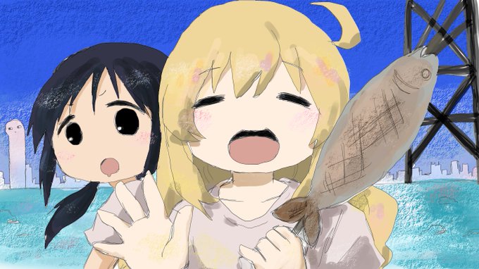 チトとユーリ。(一年前のイラスト)#少女終末旅行 チトとユーリ。(一年前のイラスト)#少女終末旅行