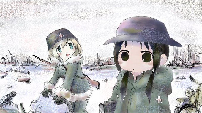 チトとユーリ②#少女終末旅行 チトとユーリ②#少女終末旅行