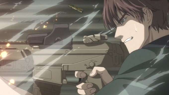 まさかヨルムンガンド以外でウチの大好きなMagpulMasadaが見れるとは思ってなかった。゚(゚^o^゚)゚。ありがと まさかヨルムンガンド以外でウチの大好きなMagpulMasadaが見れるとは思ってなかった。゚(゚^o^゚)゚。ありがと