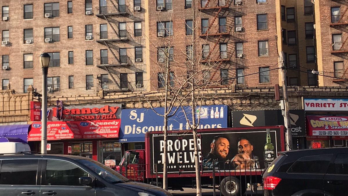 RT @fmorrobel165: Proper twelve in the Bronx, New York @TheNotoriousMMA https://t.co/3AGmVNBUZG