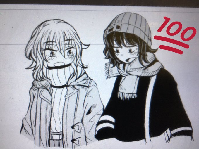 この押田と安藤めちゃくちゃ可愛くないですか????うーん🧐100点!!#冬コミ進捗 #ガルパン この押田と安藤めちゃくちゃ可愛くないですか????うーん🧐100点!!#冬コミ進捗 #ガルパン