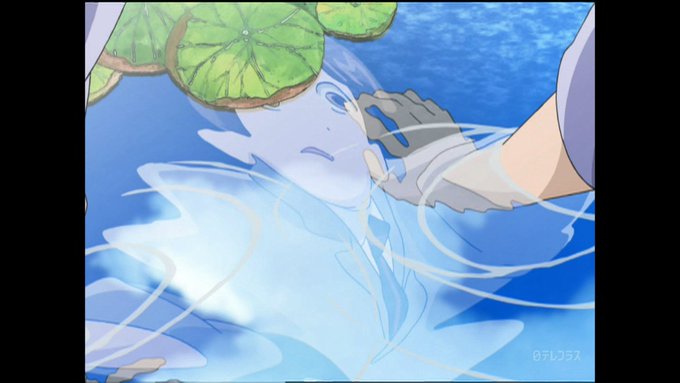 あれっこの水面映り込みの歪んだ作画はじめて意識した気がする。いじめに対するハルヒのアンバランスな受け止め方の表現ですかね あれっこの水面映り込みの歪んだ作画はじめて意識した気がする。いじめに対するハルヒのアンバランスな受け止め方の表現ですかね