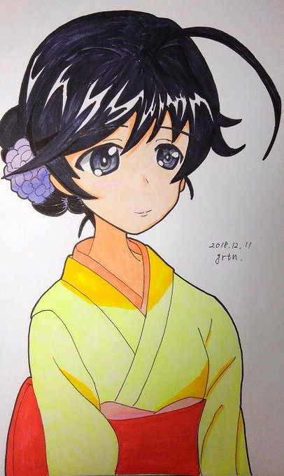 夜中にまた華さん練習練習(*´ω`*)ちょっと髪型変えてみたいので和服(着物)で髪をアップにした華さんです少しずつわかる 夜中にまた華さん練習練習(*´ω`*)ちょっと髪型変えてみたいので和服(着物)で髪をアップにした華さんです少しずつわかる