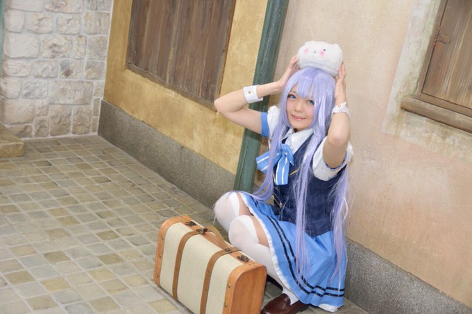 💘Cosplay💘-------------------------ご注文はうさぎですか?香風智乃🐰「ただいまです…」- 💘Cosplay💘-------------------------ご注文はうさぎですか?香風智乃🐰「ただいまです…」-