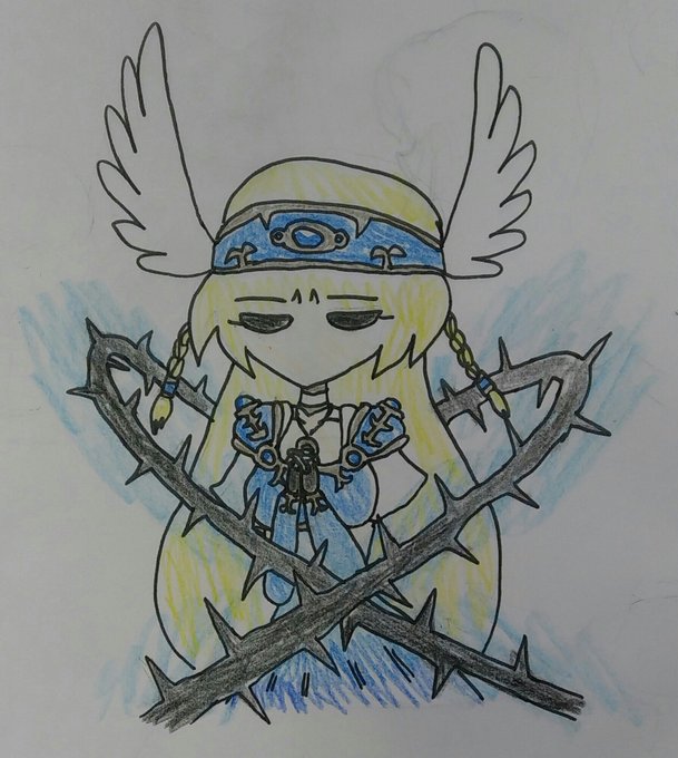 #オレカバトルお絵描き#orecabattleあなたが来るのを待っています。 #オレカバトルお絵描き#orecabattleあなたが来るのを待っています。