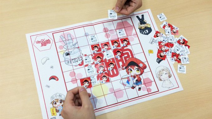 アニメ「はたらく細胞」のコピー機出力「リバーシ」を店内マルチコピー機サービス「ローソンプリント」で期間限定販売中です!詳 アニメ「はたらく細胞」のコピー機出力「リバーシ」を店内マルチコピー機サービス「ローソンプリント」で期間限定販売中です!詳