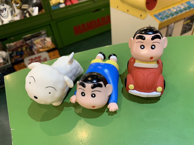 タイトー クレヨンしんちゃん 引くとウゴーく プルバック しんちゃん&シロ 爆走だぞ~★ソフビ製がまぶすぎるわいなぁ☆★ タイトー クレヨンしんちゃん 引くとウゴーく プルバック しんちゃん&シロ 爆走だぞ~★ソフビ製がまぶすぎるわいなぁ☆★
