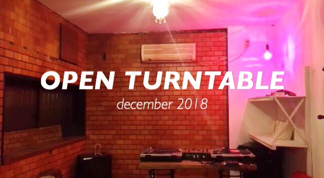 【明日です!!】12/13(木)「オープンターンテーブル」atエレバティ()19:00〜Last TrainEntran 【明日です!!】12/13(木)「オープンターンテーブル」atエレバティ()19:00〜Last TrainEntran
