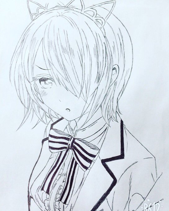 暇だから描いた#寄宿学校のジュリエット#シャルトリュー・ウェスティア 暇だから描いた#寄宿学校のジュリエット#シャルトリュー・ウェスティア