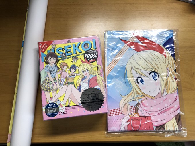 ニセコイのBlu-RayBOXきたー!!待ちに待ったよ!!この売上で3期お願いしまぁぁぁぁぁす ニセコイのBlu-RayBOXきたー!!待ちに待ったよ!!この売上で3期お願いしまぁぁぁぁぁす