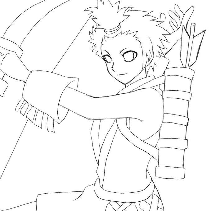 戦国BASARAの森蘭丸です。#皆さん線画と塗った後を見せてください #イラスト王国 #絵描き人 #絵描きの輪 戦国BASARAの森蘭丸です。#皆さん線画と塗った後を見せてください #イラスト王国 #絵描き人 #絵描きの輪