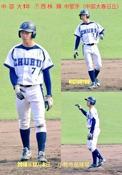 日豪米国親善野球愛知県高校野球選抜強化試合(小牧)2018年12月8日中部大 1年⑦西林 輝 中堅手(中部大春日丘)第1 日豪米国親善野球愛知県高校野球選抜強化試合(小牧)2018年12月8日中部大 1年⑦西林 輝 中堅手(中部大春日丘)第1