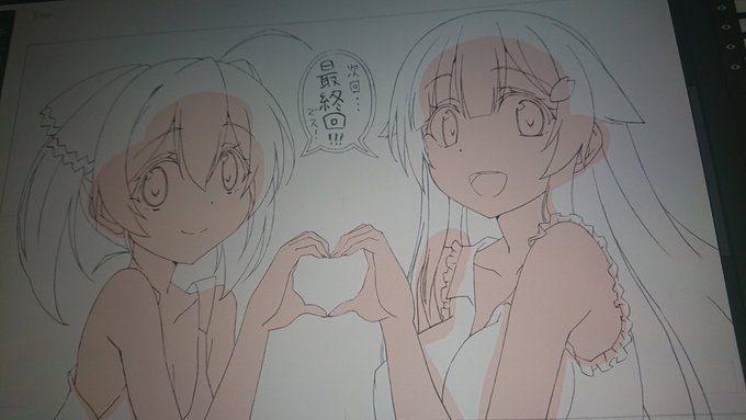 あ!また今回もエンドカードこと次回予告イラスト描かせていただきました!! これからの放送のかたは何卒です(´∇`)/ # あ!また今回もエンドカードこと次回予告イラスト描かせていただきました!! これからの放送のかたは何卒です(´∇`)/ #