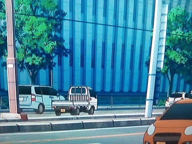 色づく世界の明日から episode 9よりここにもKSサンバー。 色づく世界の明日から episode 9よりここにもKSサンバー。