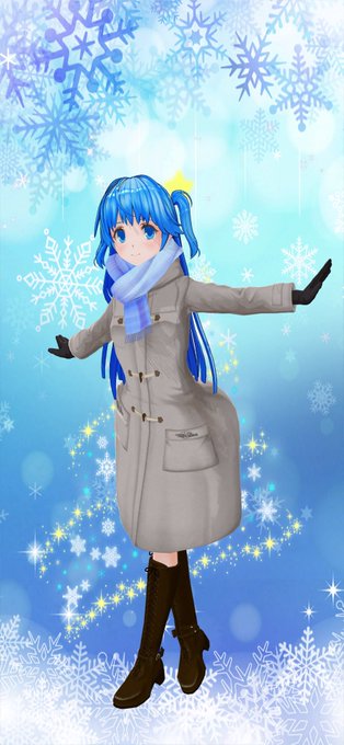 冬の妖精〜 妖精の羽根も欲しいな… #すかすか #カスタムキャスト 冬の妖精〜 妖精の羽根も欲しいな… #すかすか #カスタムキャスト