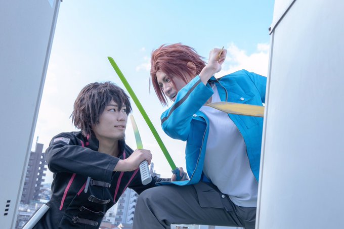 【 cosplay / ワールドトリガー 】実力派エリート VS No.1アタッカー迅悠一 : るやさん太刀川慶 : ふ 【 cosplay / ワールドトリガー 】実力派エリート VS No.1アタッカー迅悠一 : るやさん太刀川慶 : ふ