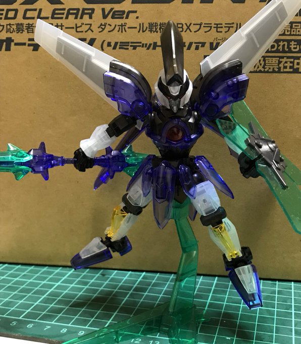 できました。LBXオーディーン。超プラズマバーストは、レックスが教えてくれた技だよ。#ダンボール戦機 できました。LBXオーディーン。超プラズマバーストは、レックスが教えてくれた技だよ。#ダンボール戦機