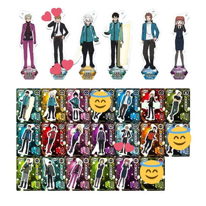 交換 ワールドトリガー ワートリ アクリル de カード譲→三雲、空閑、千佳、迅、冬島、歌川、木虎、三輪、生駒、堤、穂刈 交換 ワールドトリガー ワートリ アクリル de カード譲→三雲、空閑、千佳、迅、冬島、歌川、木虎、三輪、生駒、堤、穂刈