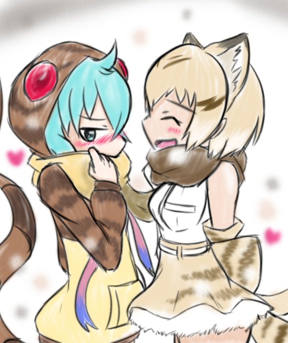 最近寒くなりすぎですよね#けものフレンズ 最近寒くなりすぎですよね#けものフレンズ