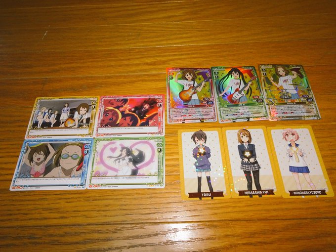メルカリとヤフオクで買ったけいおん!のカードがいくつか届いた メルカリとヤフオクで買ったけいおん!のカードがいくつか届いた