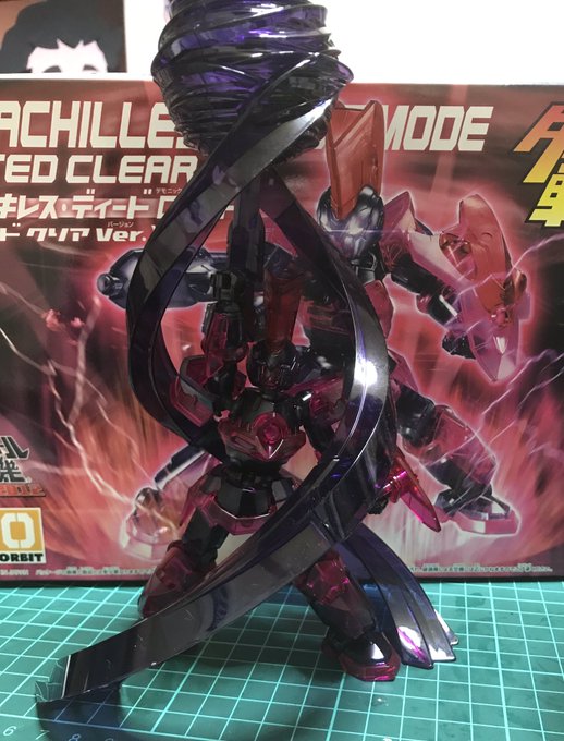 できました。アキレスDデモニックモード^_^ガンダムラストシューティングじゃありません。#ダンボール戦機 できました。アキレスDデモニックモード^_^ガンダムラストシューティングじゃありません。#ダンボール戦機