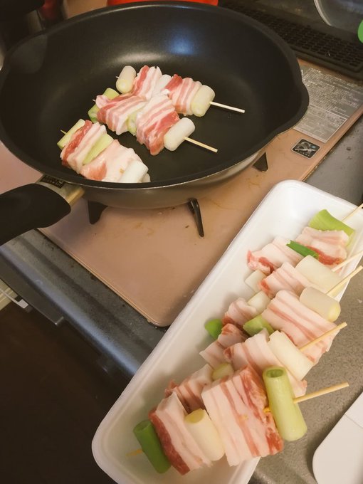 旦那飲み会だからネギま食べまくるるるるるるる~~~(☝ 'ω' )☝ 旦那飲み会だからネギま食べまくるるるるるるる~~~(☝ 'ω' )☝