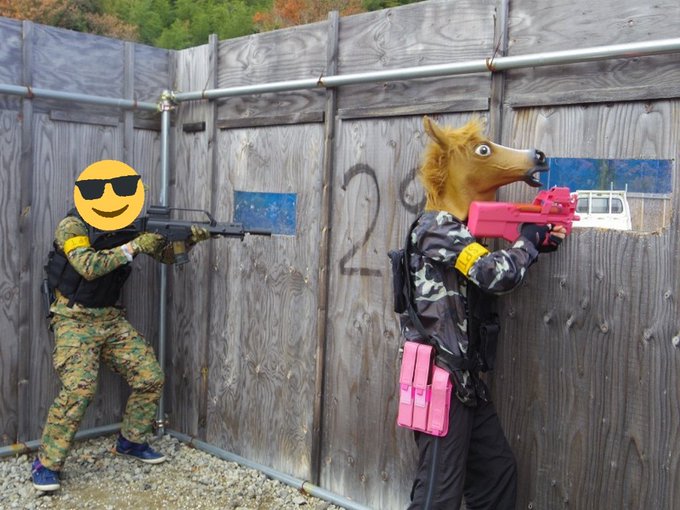 スタッフが撮ってくれた写真!#サバゲー#GGO スタッフが撮ってくれた写真!#サバゲー#GGO