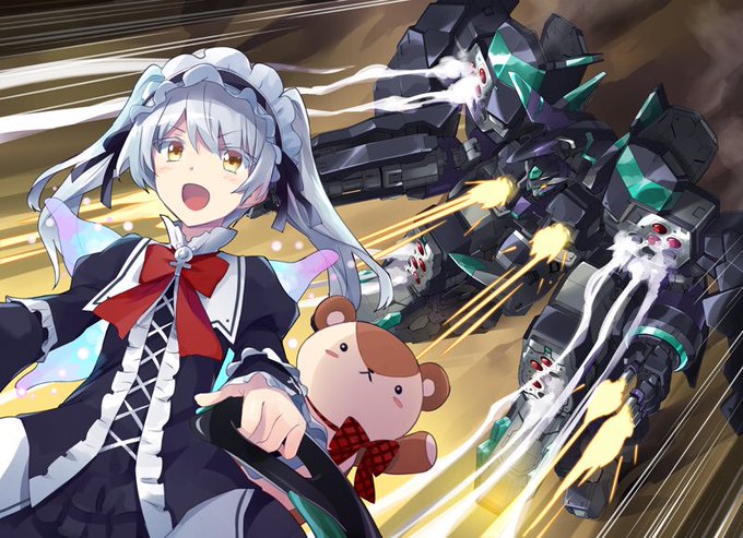 イセスマのリーンとその搭乗機グリムゲルデ(ヴァルキュリアフレームではない) イセスマのリーンとその搭乗機グリムゲルデ(ヴァルキュリアフレームではない)