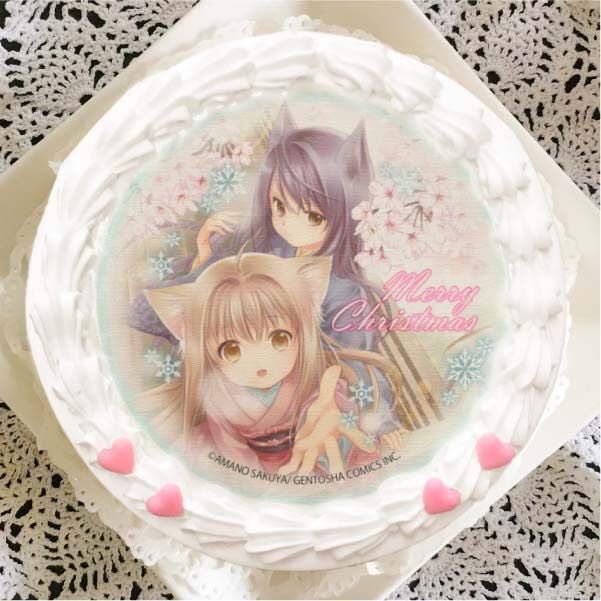 #このはな綺譚ケーキ買って思ってたけど大きさがイマイチピンとこないから、とても気になる...。 #このはな綺譚ケーキ買って思ってたけど大きさがイマイチピンとこないから、とても気になる...。