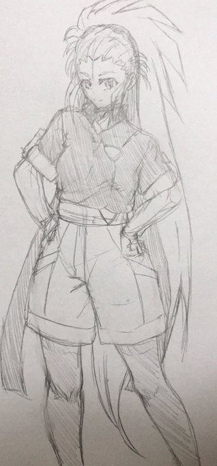 初めて描いたー鷲羽ちゃんに見えるかな?#天地無用 #天地を貼っていきましょう 初めて描いたー鷲羽ちゃんに見えるかな?#天地無用 #天地を貼っていきましょう
