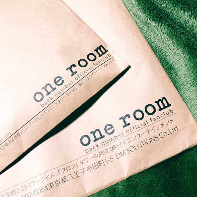 じゃーーーん!!backnumber🔑one room じゃーーーん!!backnumber🔑one room