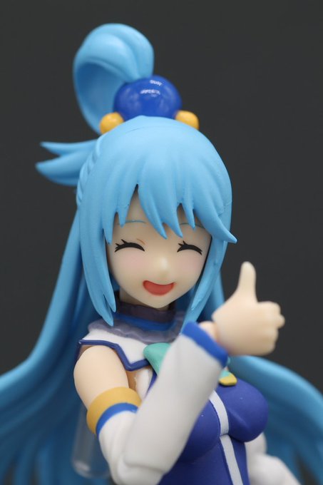 ということで「figma アクア」でした。ついにリリースが始まったこのすばfigma。このあと、めぐみん、カズマがライン ということで「figma アクア」でした。ついにリリースが始まったこのすばfigma。このあと、めぐみん、カズマがライン