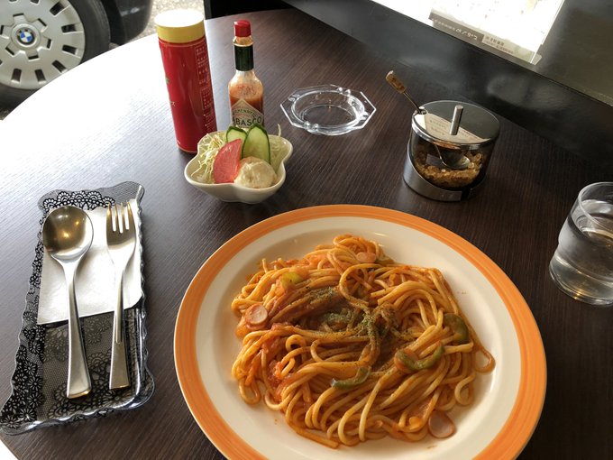 シャンデ・ランチ(喫茶店のナポリタン)店のヒント:ゆるゆりの聖地の1つ シャンデ・ランチ(喫茶店のナポリタン)店のヒント:ゆるゆりの聖地の1つ